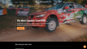 Home page of HammerSport Racing