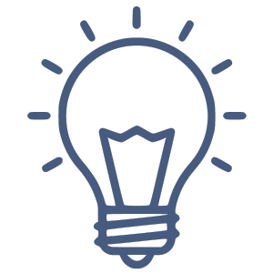 Light Bulb Symbol - Drafts and Finals